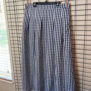 Maxi skirt, gingham, 18/20